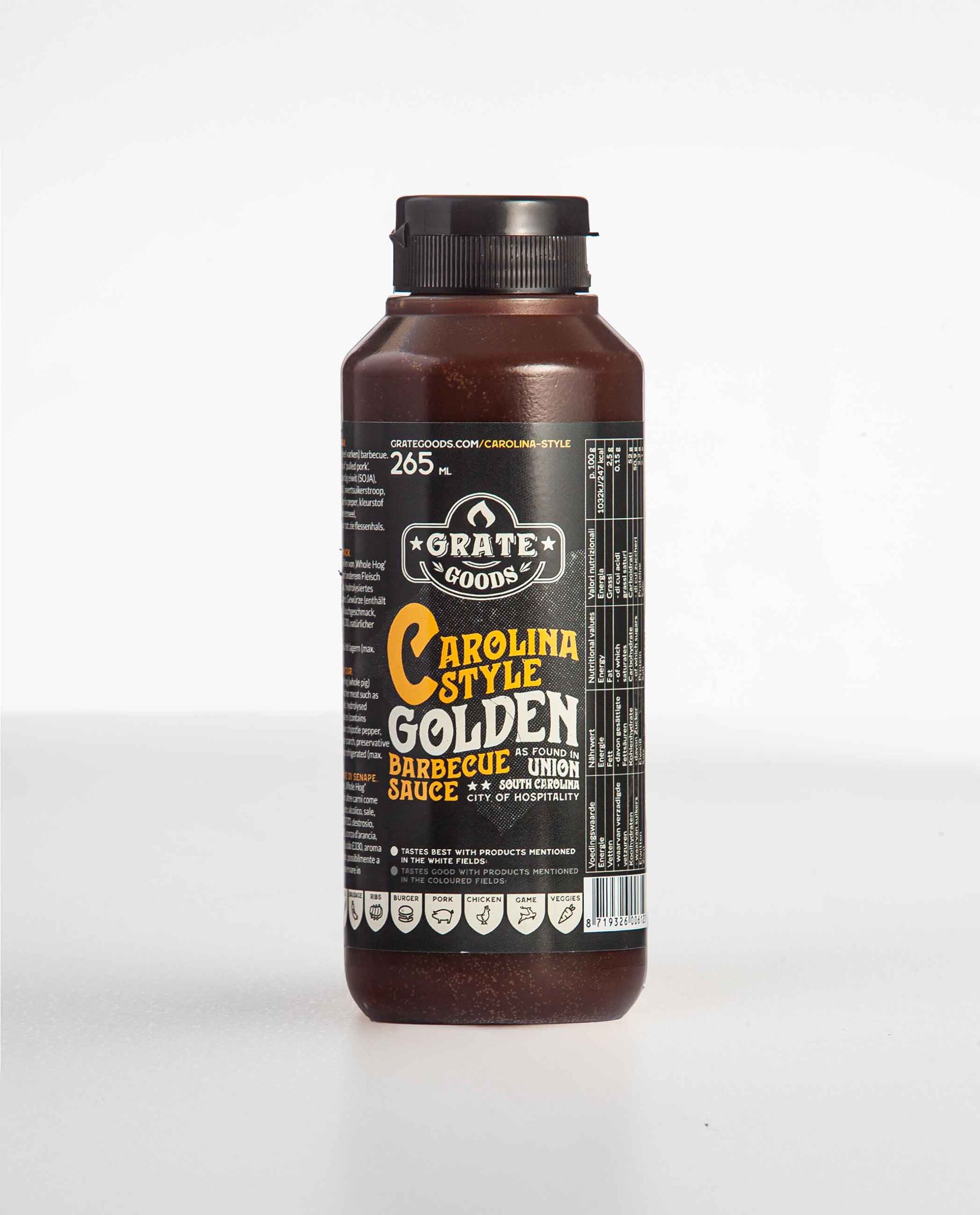 Grate Goods Carolina Golden Barbecue Sauce 265ml