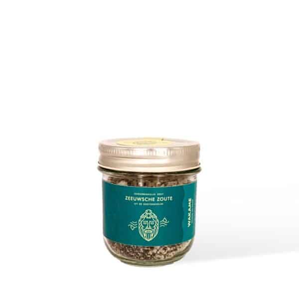 Wakame Zout Zeeuwsche Zoute Glazen pot 100 gram