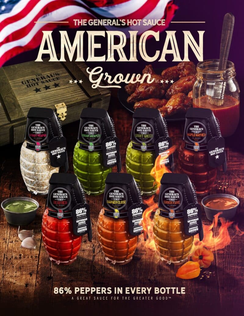 The general's Hot Sauce  Reaper Actual - Afbeelding 3