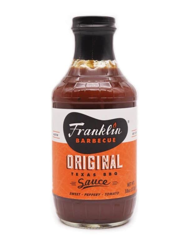 Franklin Barbecue Original BBQ Sauce 18oz-510gr