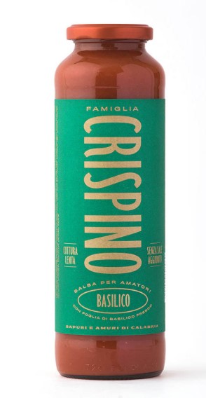 Famiglia Crispino Salsa per Amatori con Basilico 720 ml